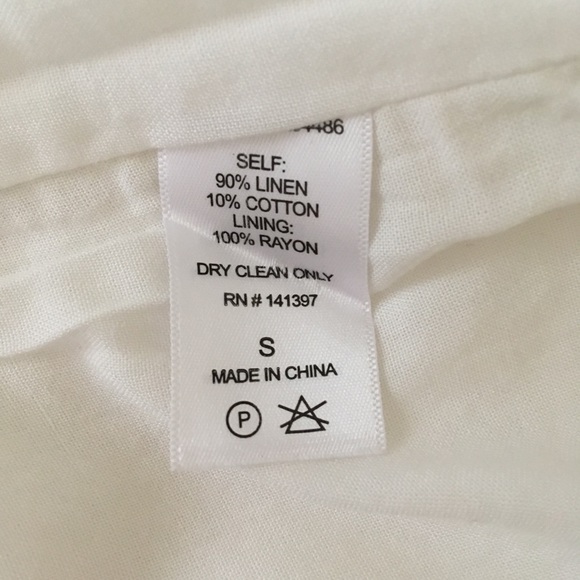 Neiman Marcus Linen Dress Size S NEW - Picture 7 of 8